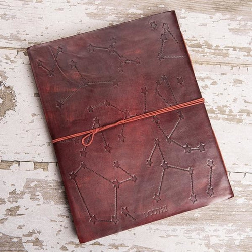 Constellations Oversized Large Handmade Leather