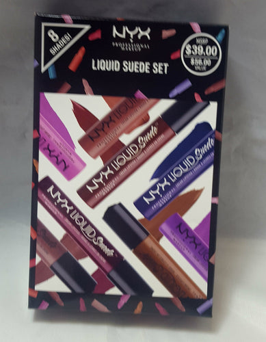 NYX Liquid Suede Cream Lipstick Set - 8 SHADES!