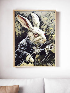 Alice in Wonderland Poster Painting Print Canvas