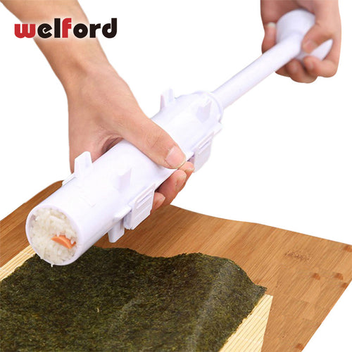 welford Roller Sushi maker Roll Mold Making Kit Sushi Bazooka Rice Meat Vegetables DIY Making Kitchen Tools Gadgets Accessories