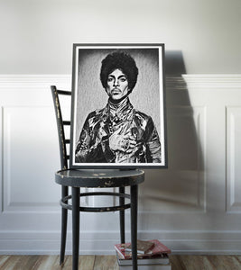 Prince Painting Poster Art Painting Print Canvas