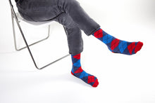 Men's 5-Pair Funky Argyle Socks-3005
