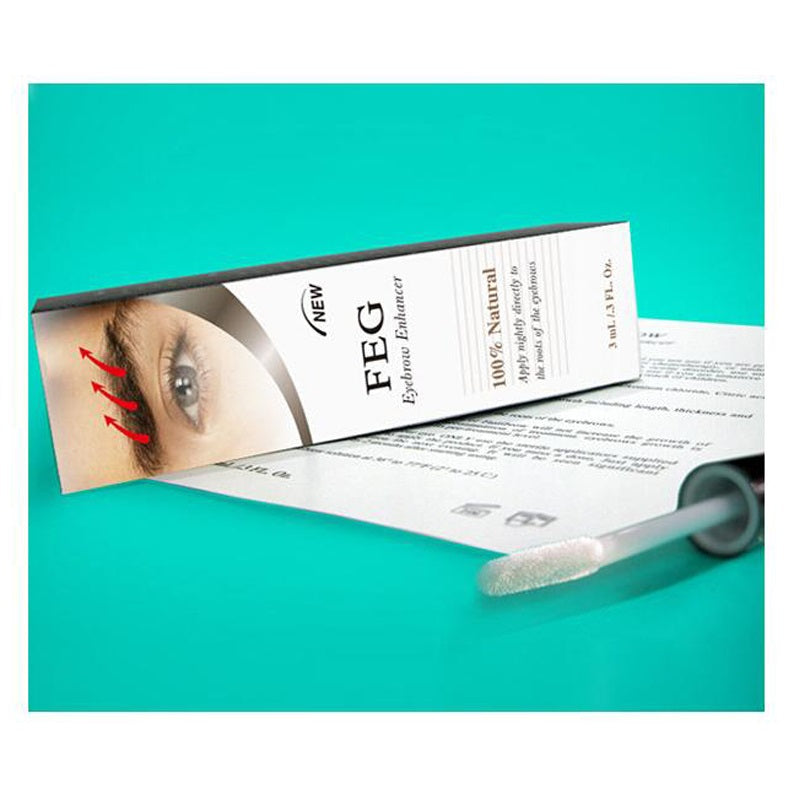 FEG Eyebrows Enhancer 100% Original Rising Eyebrows Growth Serum Eyelash Growth Liquid Makeup Eyebrow Longer Thicker Cosmetics