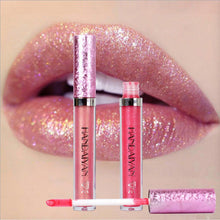 6 Color HANDAIYAN Diamond Shine Metallic Lipstick Charming Long Lasting Tattoo Liquid Lipstick Glitter Powder Lip Gloss