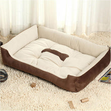 Plus Size Large Dog Bed Mat Kennel Soft Pet Dog Puppy Warm Bed House Plush Cozy Nest Dog House Pad Warm Pet House