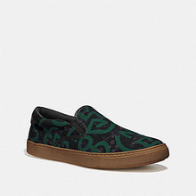 Coach  X Keith Haring Black Surfer Men's Shoe With Hula Dance Print