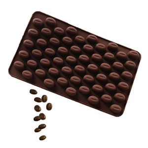 Coffee Bean Chocolate Candy Silicone Bakeware