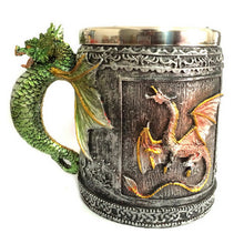 Super Cool 2017 Retro Royal Dragon Mug Serpent Medieval Collectible Stein 3D Dragon Spine Tankard Drinking Vessel As Nice Gift