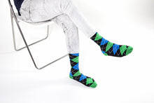 Men's 5-Pair Funky Argyle Socks-3005