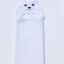 Bamboo rayon Bear Hooded Turkish Towel: Little Kid