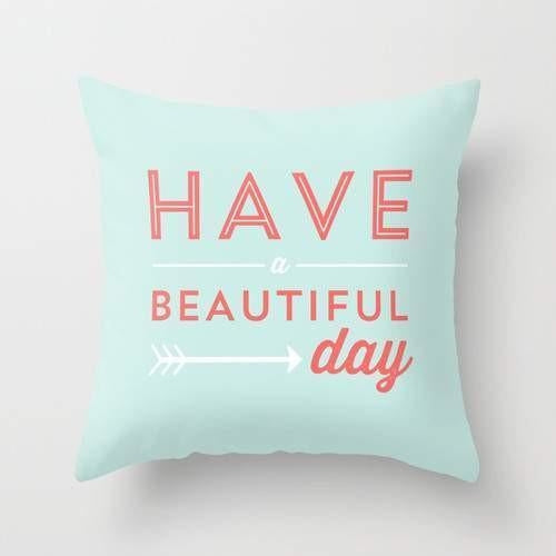Beautiful Day Cushion/Pillow