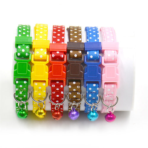 dog collar Doglemi Lovely pet Hot Cute Bell Collar Small Dog Collar Cat Collars oct1026