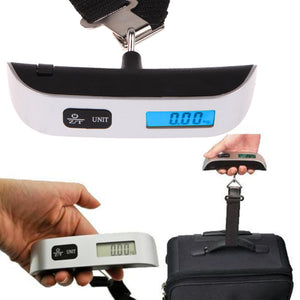 LCD Digital scale Electronic Portable Luggage scale Suitcase Travel Bag Weight Hanging Scales